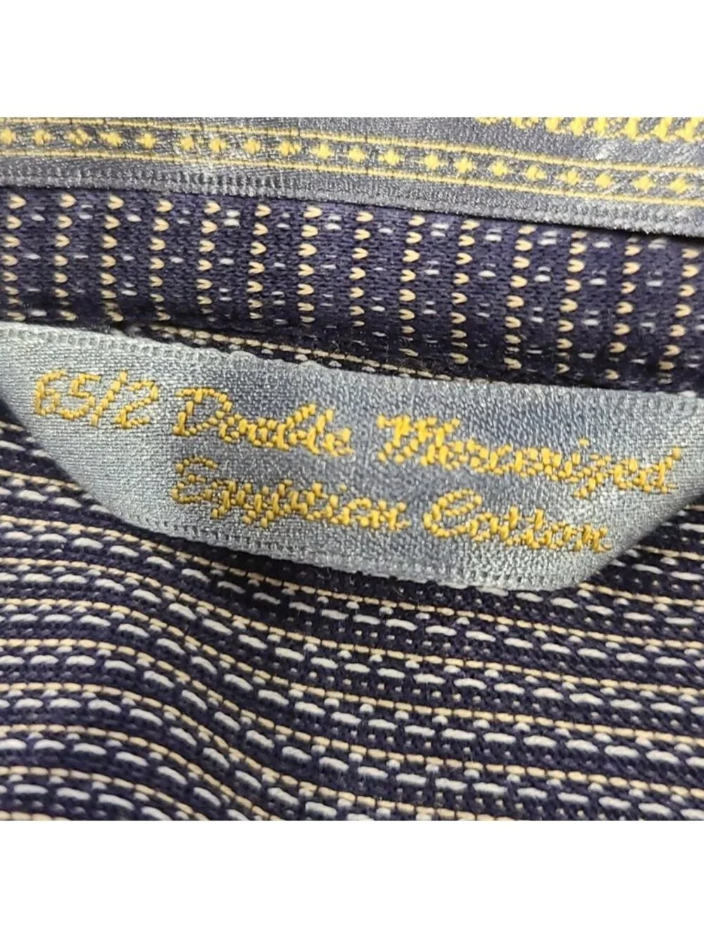 Descents 100% Egyptian cotton collared long sleeve